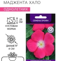 Семена цветов Катарантус Пацифика  "Маджента Хало" 10 шт