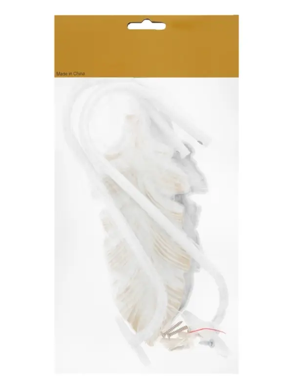 Крючок для штор CAPPIO KS041, цвет белый с золотом, набор 2 шт