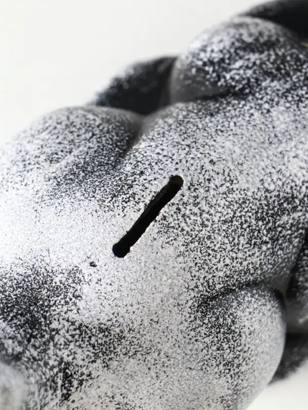 Копилка "Кот Василий" 11,5х18х9 см, белый