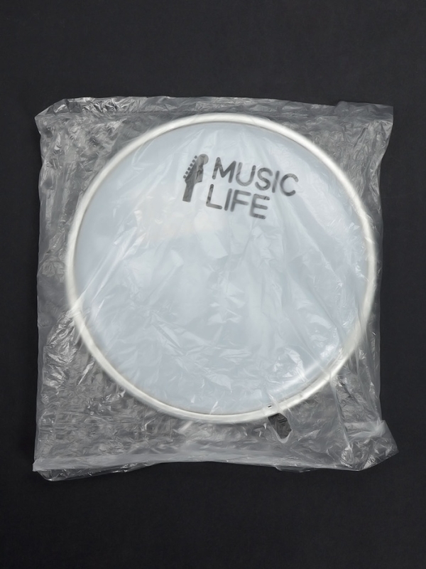 Пластик для барабана Music Life 6 дюймов, белый