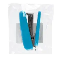 Степлер МИНИ №10 до 7 листов, корпус СИНИЙ