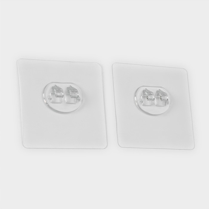 Корзина на липучках Доляна, 28,5&times;12&times;11,5 см, цвет белый