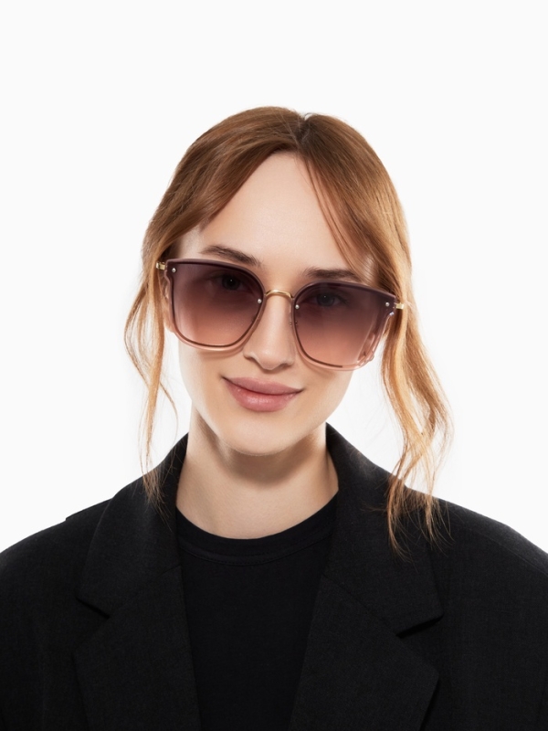 Очки солнцезащитные uv 400, дужка 13.2 см, ширина 13.8 см, линза 5.4&times;6 см