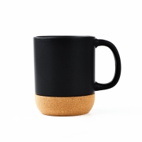 Кружка керамическая с пробковым дном Дорого внимание &laquo;Настоящий мужик&raquo;, 400 мл