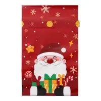 Пакет полиэтиленовый подарочный, с завязками "Подарки" МИКС, 15х23 см