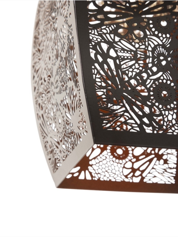 Светильник "Стрекозы" 1х40Вт Е27 черный 14х14х22+100см