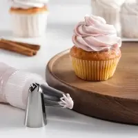 Насадка кондитерская &laquo;Закрытая роза&raquo;, d=3 см, выход 0.7 см, нержавеющая сталь