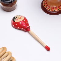 Ложка полубаская  &laquo;Матрёшка&raquo;, 19&times;6 см, микс