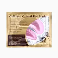 Патчи гидрогелевые для глаз Collagen Crystal, розовые
