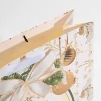 Пакет подарочный новогодний ламинированный &laquo;Счастье случится&raquo;, L 31 х 40 х 11,5 см