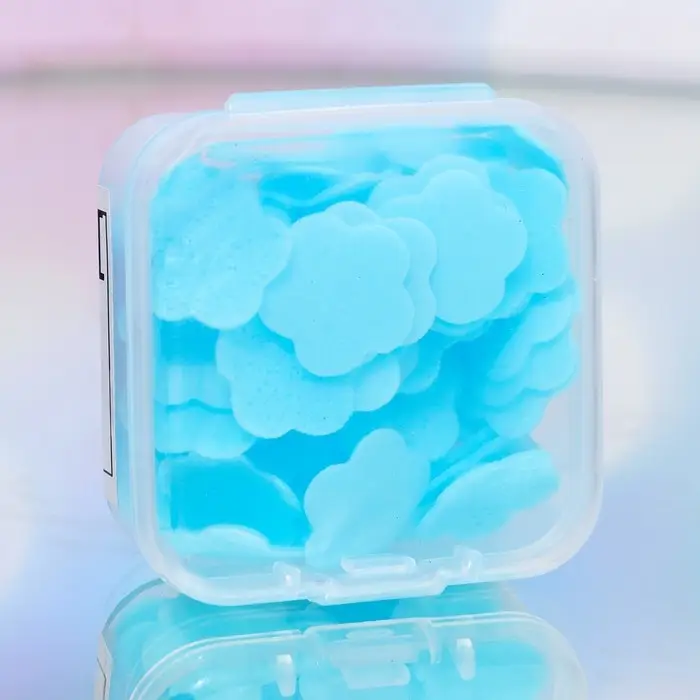 Мыло дорожное в футляре, молочный Мыло дорожное в футляре, молочный