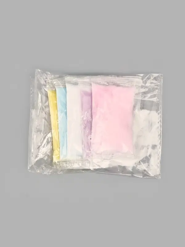 Флок пушистый, 5 гр, набор 5 шт.