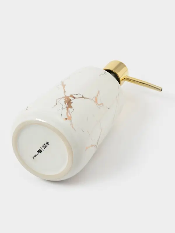 Дозатор для жидкого мыла SAVANNA Lightning, 350 мл, цвет белый