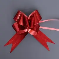 Бант - бабочка №5, красный