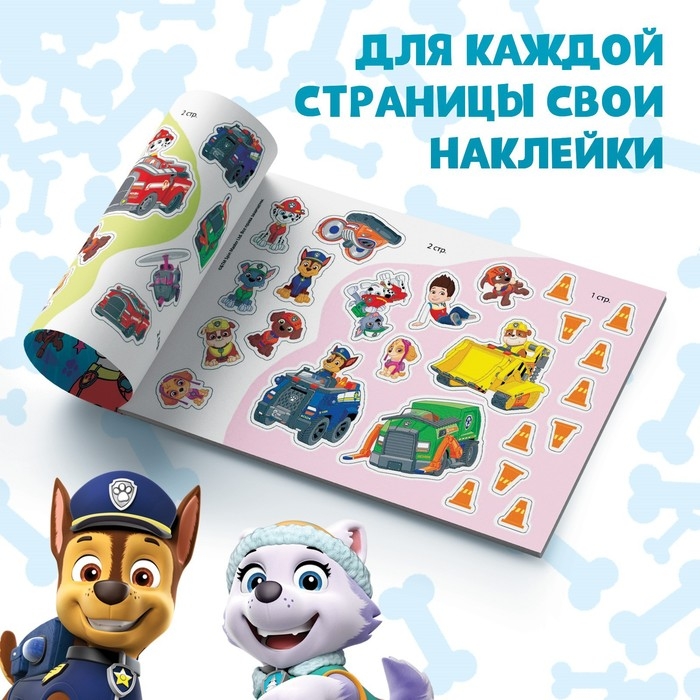 Набор альбомов 100 и 250 наклеек &laquo;Щенячий патруль&raquo;, 3 шт., PAW PATROL