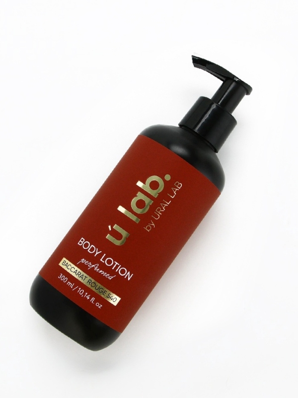 Крем для тела парфюмированный Baccarat Rouge, 300 мл, ULAB