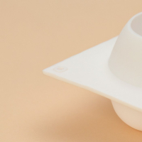 Форма для муссовых десертов и выпечки Доляна &laquo;Яблоко&raquo;, силикон, 29&times;17&times;5,5 см, 6 ячеек (d=6 см), цвет белый