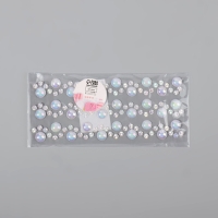 Жемчуг самоклеящийся &laquo;Ассорти&raquo;, с голографией, 125 шт на листе