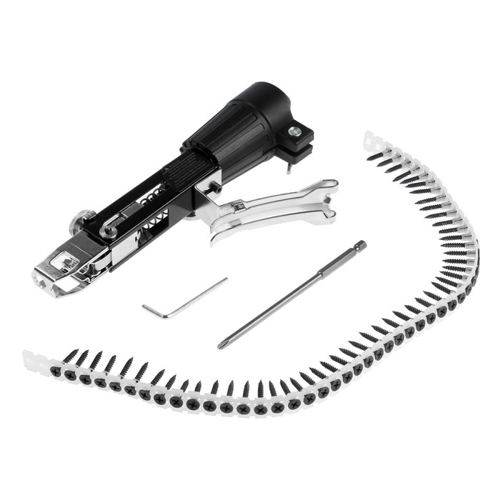 Насадка на шуруповерт ТУНДРА, для завинчивания саморезов, длина 235 мм