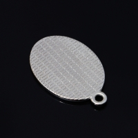 Рамка с сеттингом A2259, площадка 18&times;25мм, цвет серебро