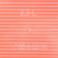 Набор пищевых контейнеров &laquo;BioFresh&raquo;, 4 шт: 500 мл, 1 л, 1,6 л, 2,3 л, прозрачные, крышки микс