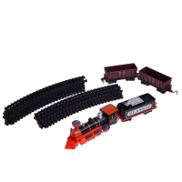 Железная дорога &laquo;Паровоз&raquo;, со светозвуковыми эффектами, протяжённость пути 3,25 м, МИКС