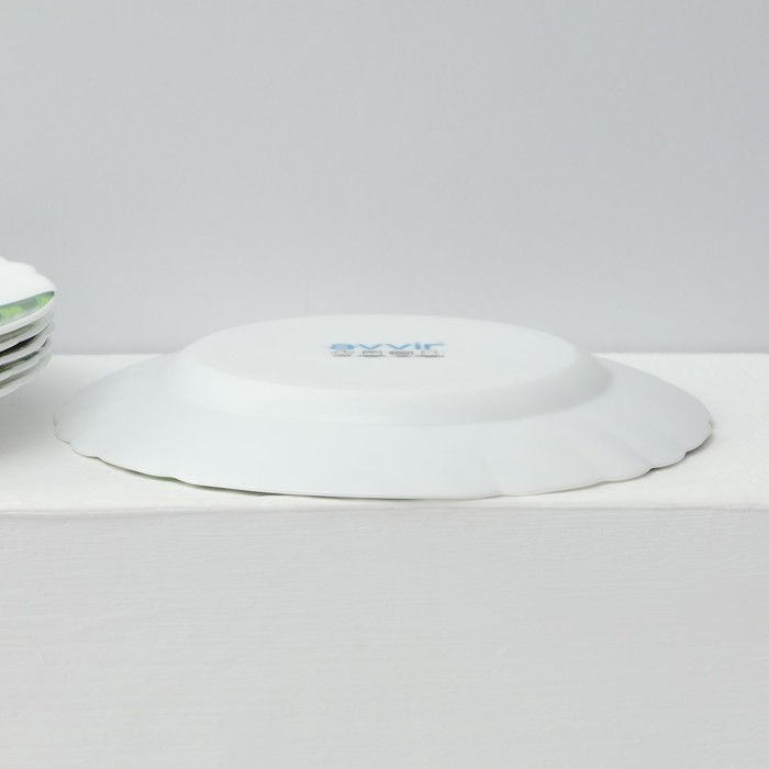 Сервиз столовый &laquo;Лист папоротника&raquo;, 37 предметов, стеклокерамика