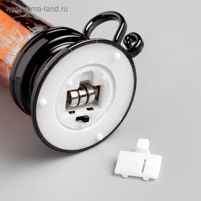 Светодиодная фигура &laquo;Свеча золотая&raquo; 6 &times; 15 &times; 6 см, пластик, батарейки AG13х3 (нет в комплекте), свечение тёплое белое