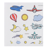 Набор для творчества &laquo;Ночник. Самолёт&raquo;, с наклейками, фигуркой