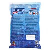 Прикормка зимняя увлажненная DELFI ICE Ready, лещ - плотва, ваниль/подсолнух, 500 г