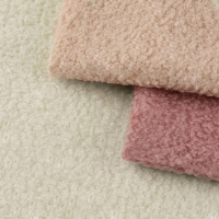 Лоскут мех &laquo;Барашек&raquo;, 50 &times; 50 см, 500 г/м, цвет молочный №1