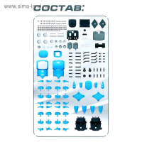 Электронный конструктор &laquo;Робот MAXX&raquo;, работает от батареек