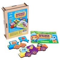 Настольная игра &laquo;Повтори по образцу вместе со зверятами&raquo;