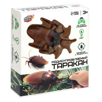 Жук радиоуправляемый &laquo;Таракан&raquo;, работает от батареек, свет