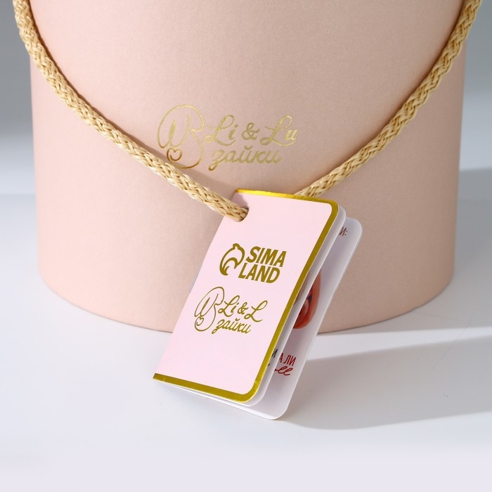 Мягкая игрушка зайка "Чудесная Li", заяц