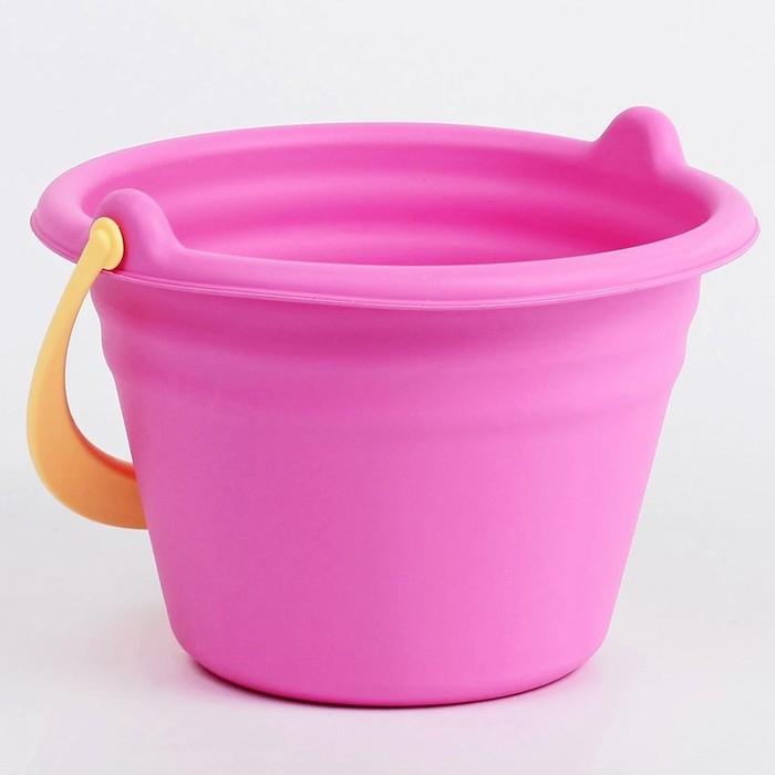 Игрушка для купания &laquo;Ведёрко&raquo;, мягкое, МИКС