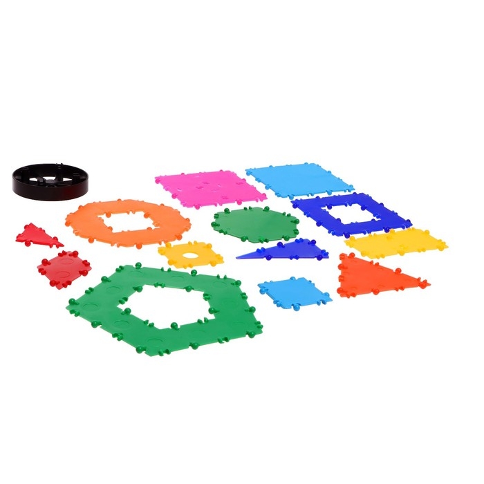 Конструктор ТИКО &laquo;Геометрия&raquo;, 155 деталей, 6 колёс