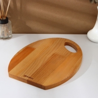 Набор разделочных досок на подставке Adelica, 3 шт: 30&times;24, 22,5&times;18, 19&times;15 см, пропитаны минеральным маслом, берёза