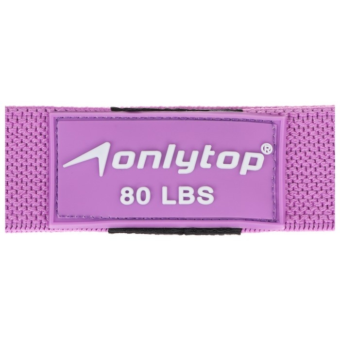 Набор из 3 петель для фитнеса ONLYTOP: нагрузка 18, 27, 36 кг, 204х4 см