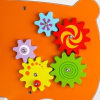 Бизиборд &laquo;Тигр&raquo;, крепится на стену