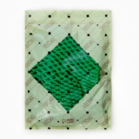 Авоська 20 х 30 см, ручка 10 см, клетка 1.5 см, зеленая