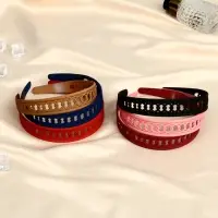 Ободок для волос &laquo;Малена&raquo;, ромбик, 2.5 см, МИКС