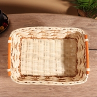 Корзина плетеная 30x22x11 см, ротанг