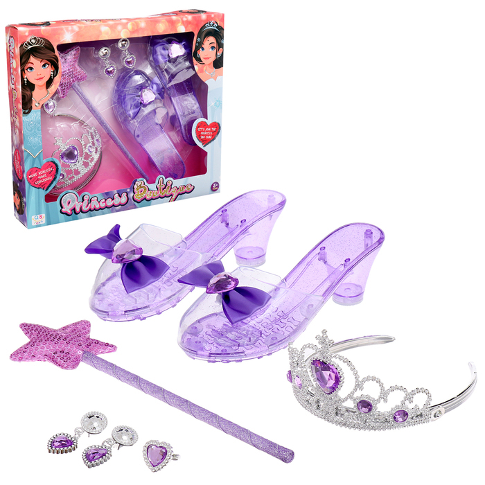 Набор для модницы &laquo;Аксессуары принцессы&raquo;, 5 предметов