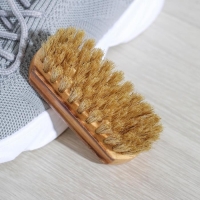 Щетка для обуви, 9&times;3,5 см, натуральная щетина