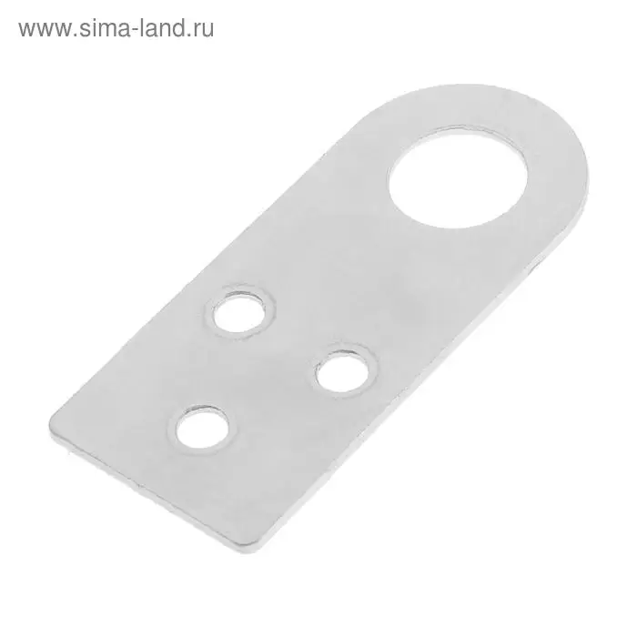 Пробой-ушко ТУНДРА krep, 30х70 мм, цинк, в упаковке 1 шт.