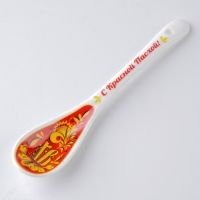 Ложка сувенирная на пасху &laquo;ХВ&raquo;, (хохлома), 2,5 х 13 см