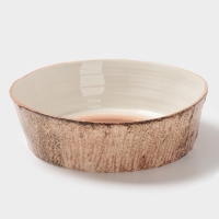 Тарелка глубокая Magistro "Wood" 23 см 23,5х6,3 см