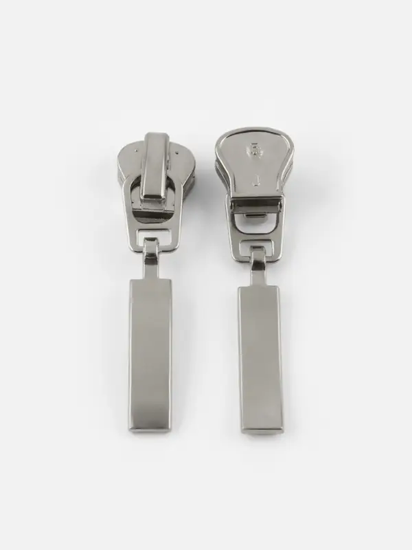 Бегунок для молнии &laquo;Трактор&raquo;, №5, цвет никель