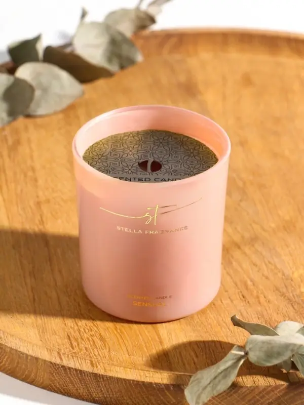Свеча ароматическая Stella Fragrance 160 гр, Sensual